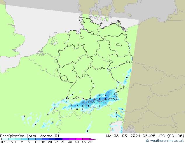 opad Arome 01 pon. 03.06.2024 06 UTC