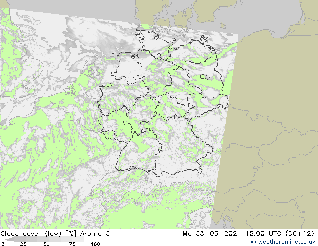 Nubes bajas Arome 01 lun 03.06.2024 18 UTC