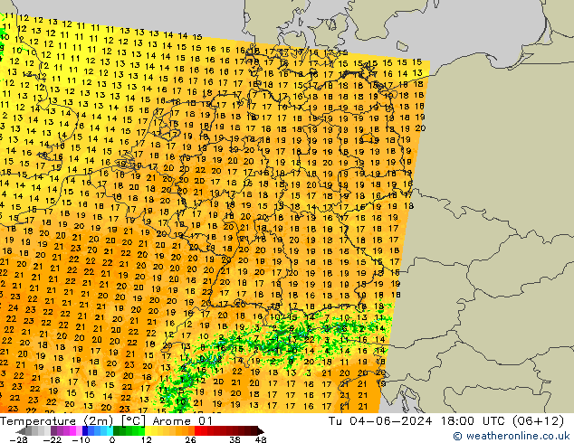     Arome 01  04.06.2024 18 UTC