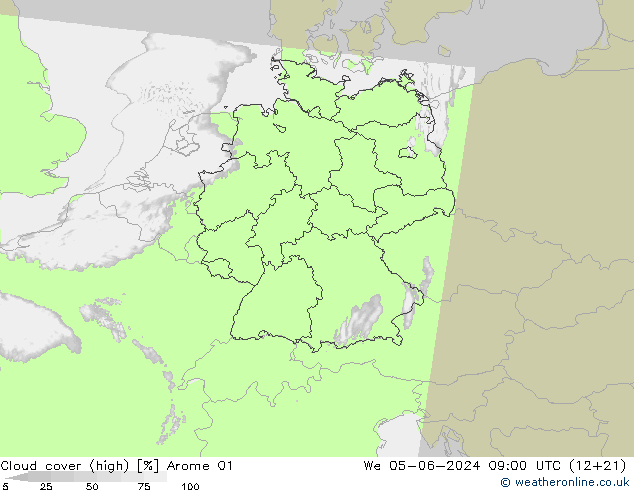 облака (средний) Arome 01 ср 05.06.2024 09 UTC