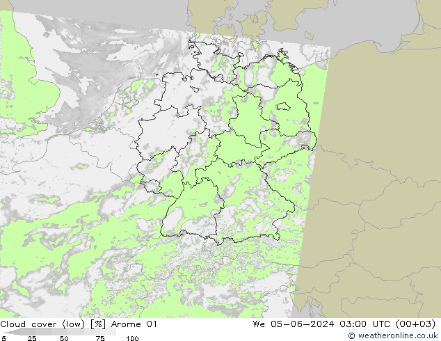 облака (низкий) Arome 01 ср 05.06.2024 03 UTC