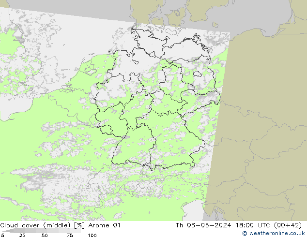 Bulutlar (orta) Arome 01 Per 06.06.2024 18 UTC