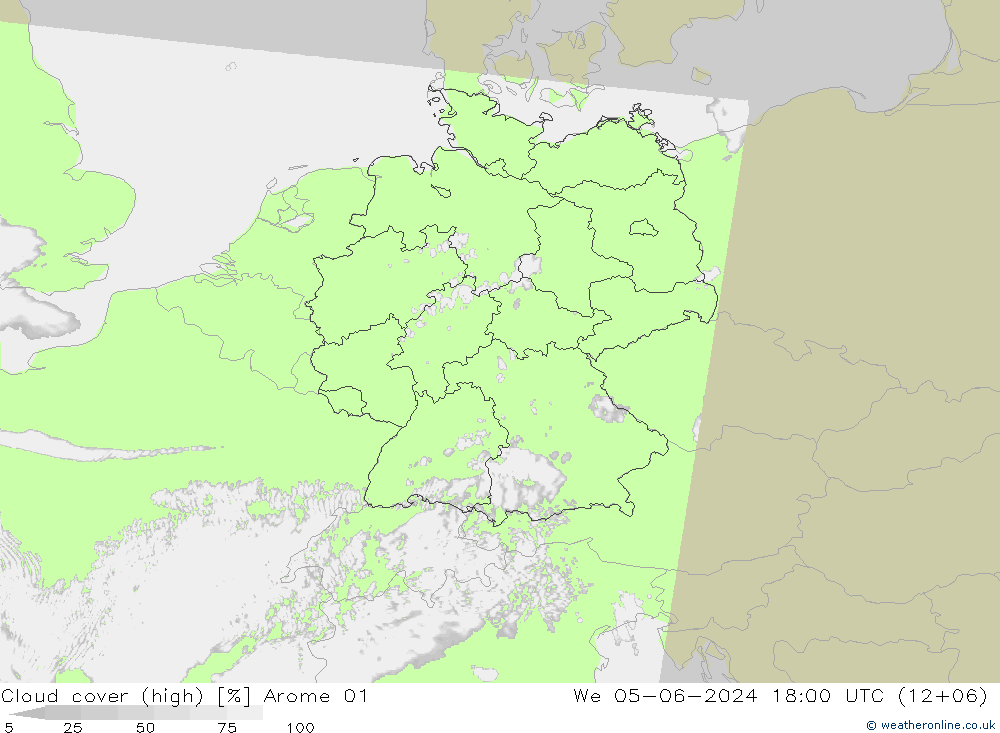 облака (средний) Arome 01 ср 05.06.2024 18 UTC