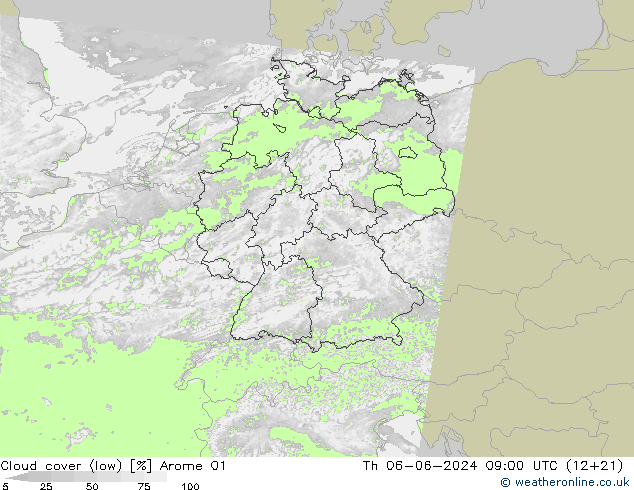 облака (низкий) Arome 01 чт 06.06.2024 09 UTC