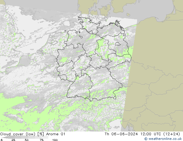 облака (низкий) Arome 01 чт 06.06.2024 12 UTC