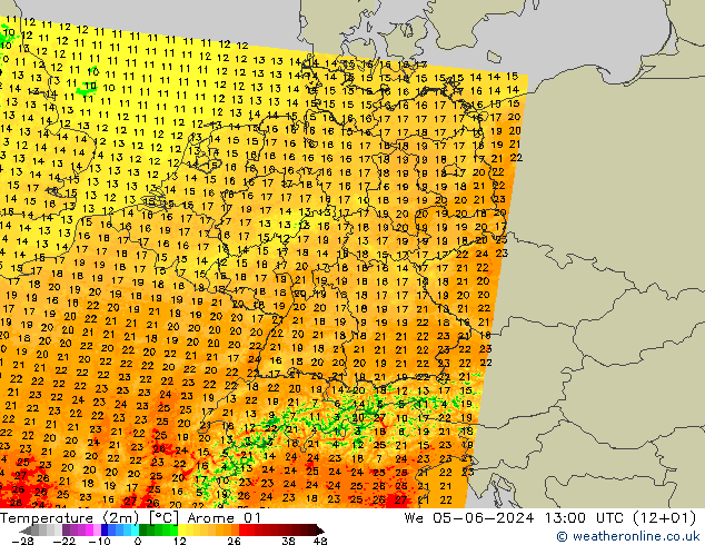     Arome 01  05.06.2024 13 UTC