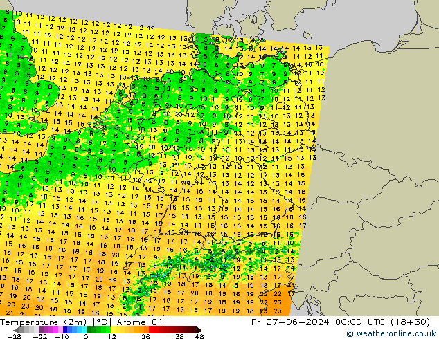     Arome 01  07.06.2024 00 UTC