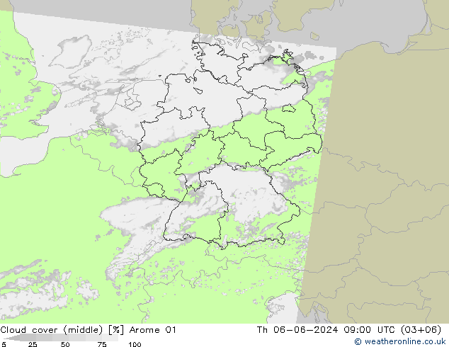 Bulutlar (orta) Arome 01 Per 06.06.2024 09 UTC