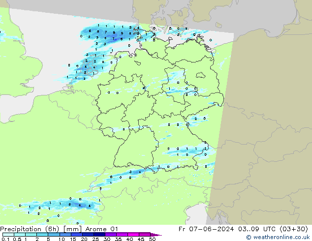  (6h) Arome 01  07.06.2024 09 UTC