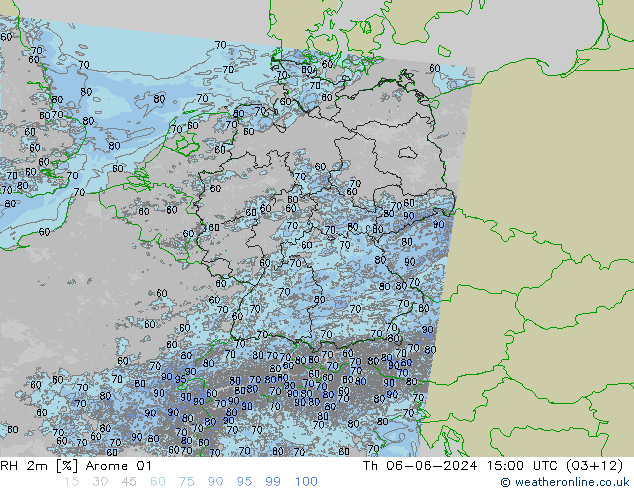 RH 2m Arome 01 Th 06.06.2024 15 UTC