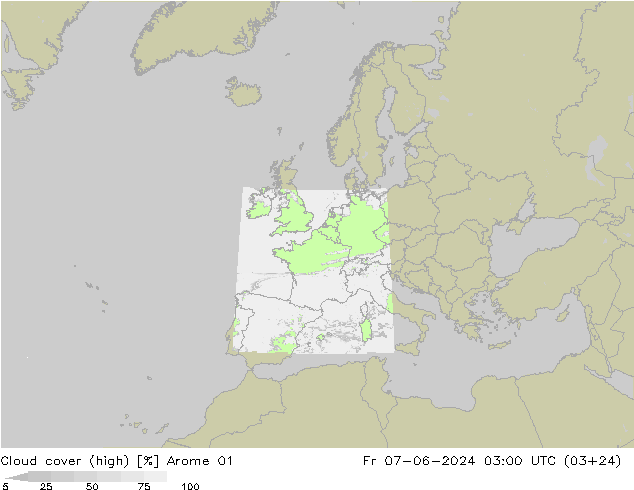 nuvens (high) Arome 01 Sex 07.06.2024 03 UTC