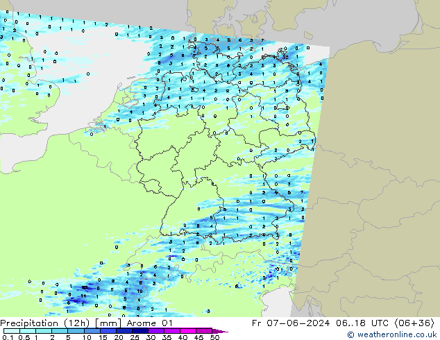  (12h) Arome 01  07.06.2024 18 UTC