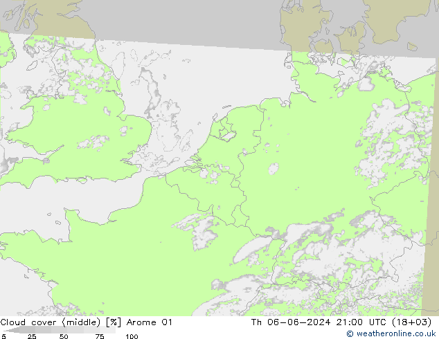 Wolken (mittel) Arome 01 Do 06.06.2024 21 UTC