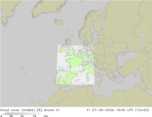 Nubes medias Arome 01 vie 07.06.2024 15 UTC