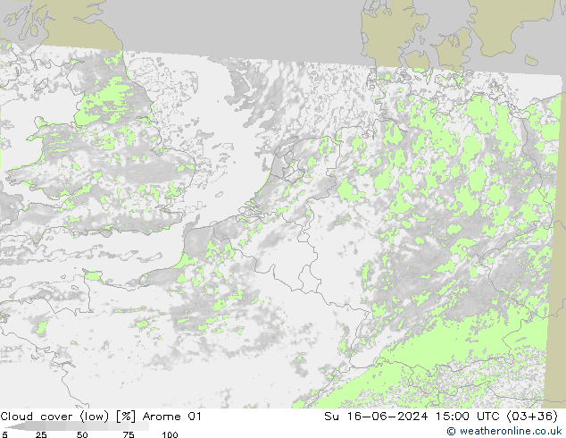 nuvens (baixo) Arome 01 Dom 16.06.2024 15 UTC