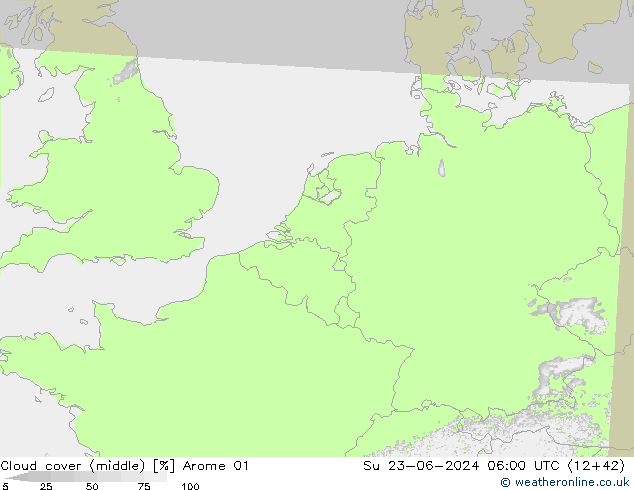 Bulutlar (orta) Arome 01 Paz 23.06.2024 06 UTC