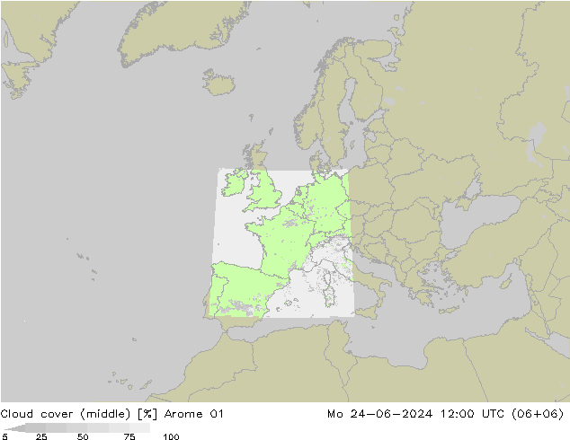 Bulutlar (orta) Arome 01 Pzt 24.06.2024 12 UTC