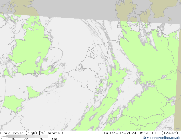 云 (中) Arome 01 星期二 02.07.2024 06 UTC