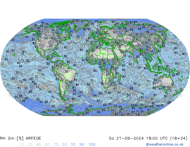 2m Nispi Nem ARPEGE Cts 21.09.2024 18 UTC