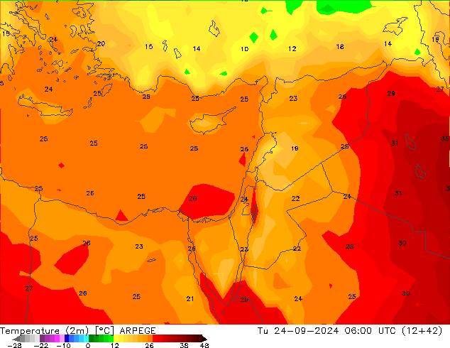     ARPEGE  24.09.2024 06 UTC