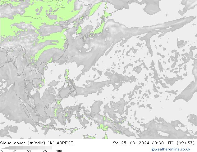  () ARPEGE  25.09.2024 09 UTC