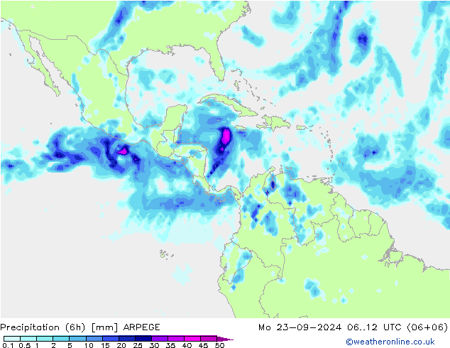  (6h) ARPEGE  23.09.2024 12 UTC