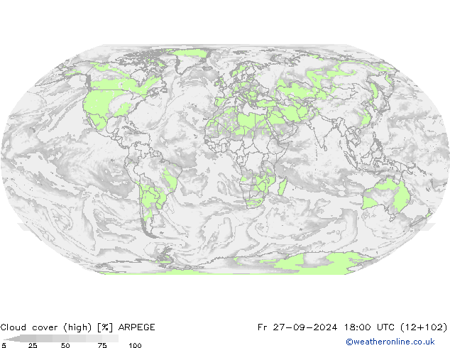 nuvens (high) ARPEGE Sex 27.09.2024 18 UTC