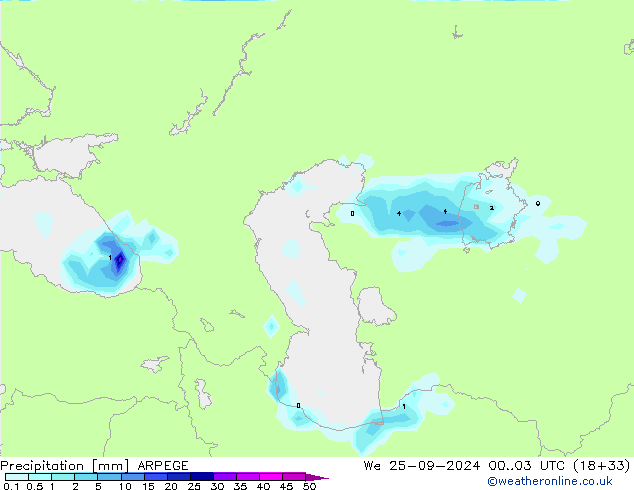  ARPEGE  25.09.2024 03 UTC