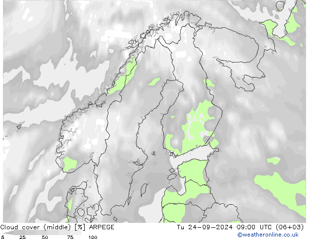  () ARPEGE  24.09.2024 09 UTC