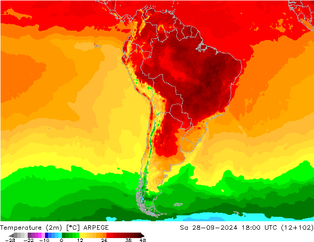     ARPEGE  28.09.2024 18 UTC