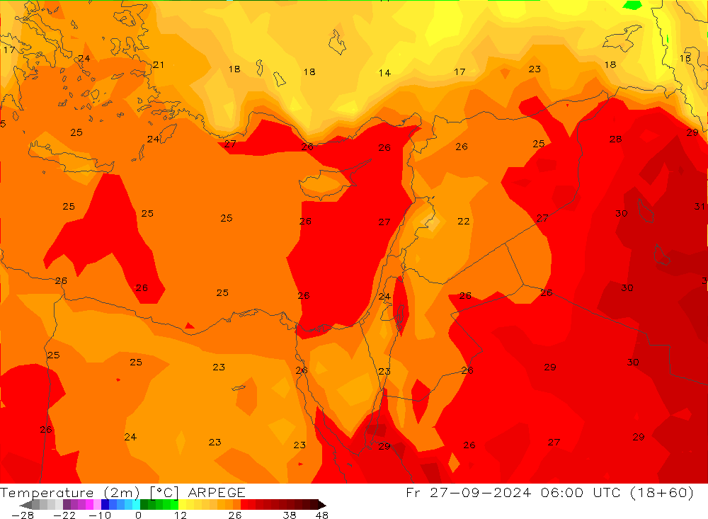     ARPEGE  27.09.2024 06 UTC