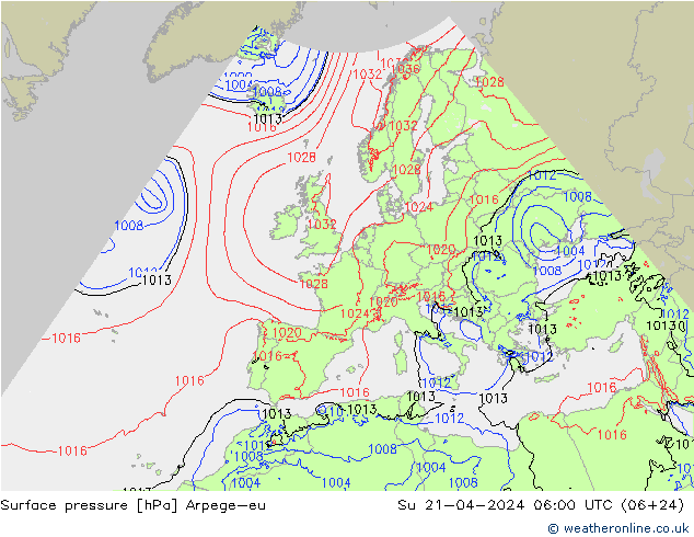 pression de l'air Arpege-eu dim 21.04.2024 06 UTC