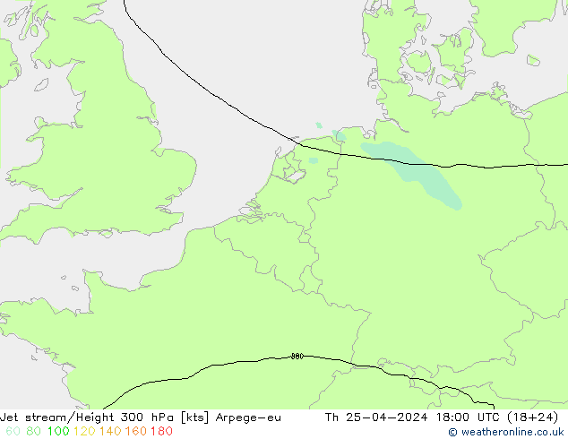 Polarjet Arpege-eu Do 25.04.2024 18 UTC