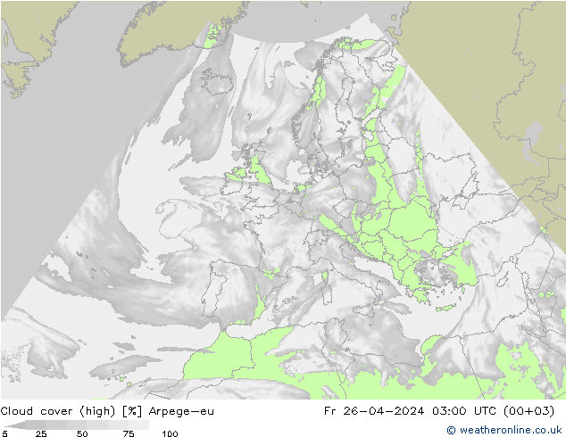 Bulutlar (yüksek) Arpege-eu Cu 26.04.2024 03 UTC