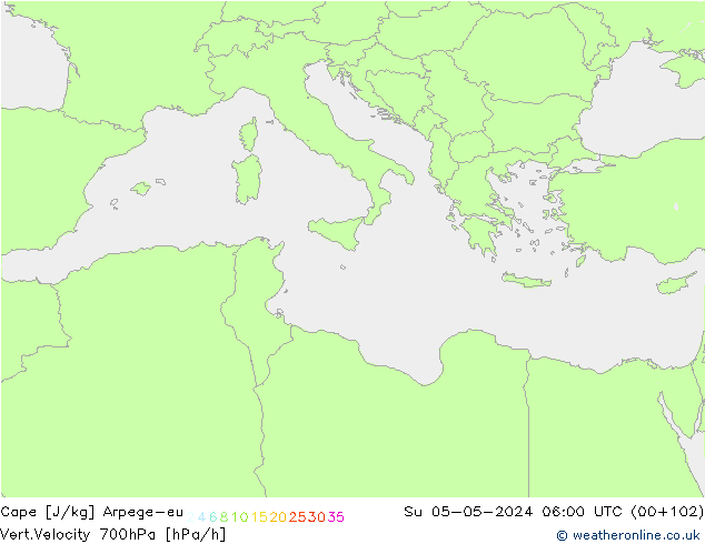 Cape Arpege-eu nie. 05.05.2024 06 UTC