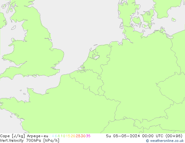 Cape Arpege-eu nie. 05.05.2024 00 UTC