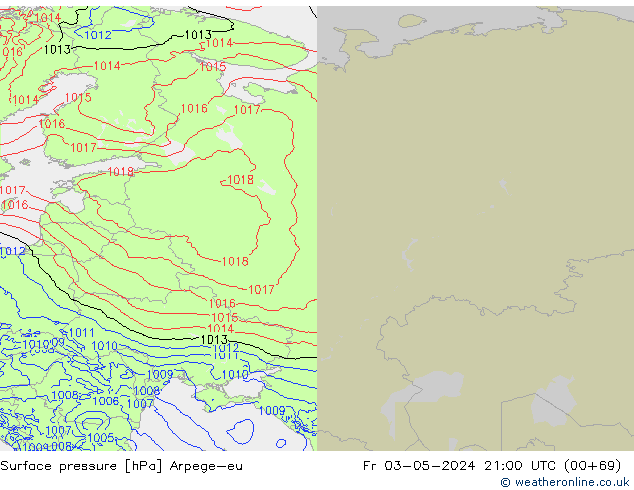 ciśnienie Arpege-eu pt. 03.05.2024 21 UTC