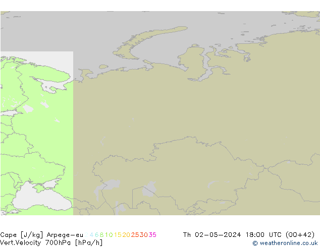 Cape Arpege-eu Th 02.05.2024 18 UTC