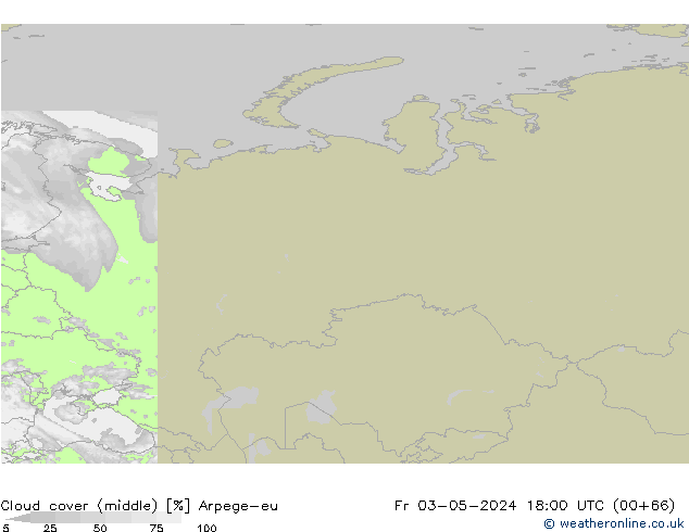 Nubes medias Arpege-eu vie 03.05.2024 18 UTC