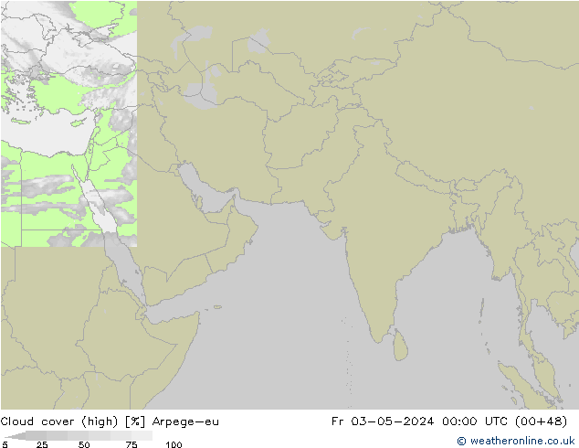 Nubi alte Arpege-eu ven 03.05.2024 00 UTC