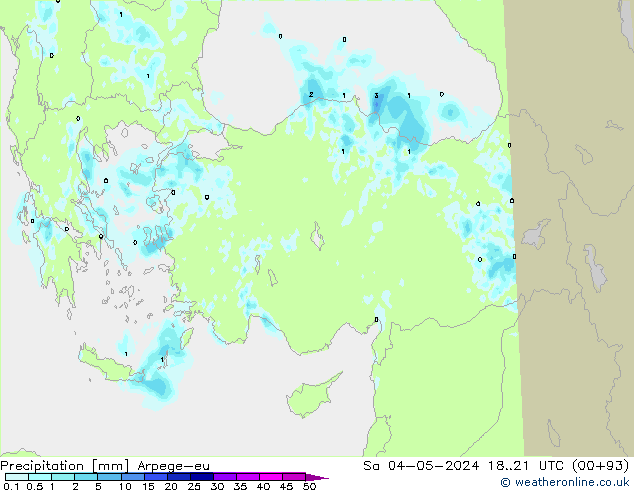 Neerslag Arpege-eu za 04.05.2024 21 UTC