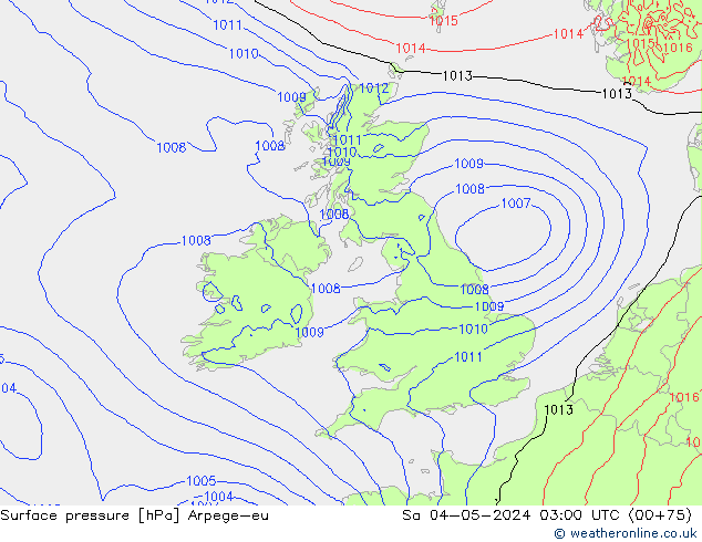 ciśnienie Arpege-eu so. 04.05.2024 03 UTC