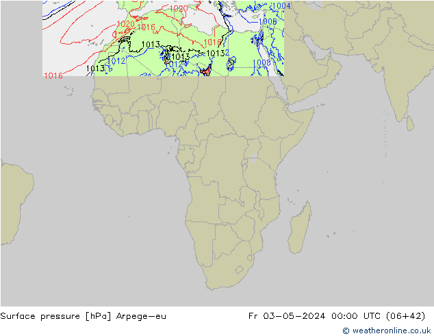 ciśnienie Arpege-eu pt. 03.05.2024 00 UTC