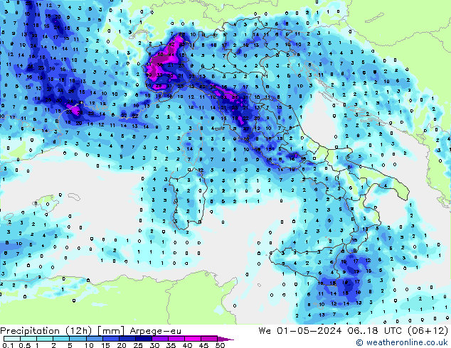  (12h) Arpege-eu  01.05.2024 18 UTC