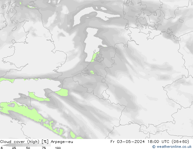 Wolken (hohe) Arpege-eu Fr 03.05.2024 18 UTC