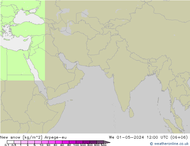 свежий снег Arpege-eu ср 01.05.2024 12 UTC