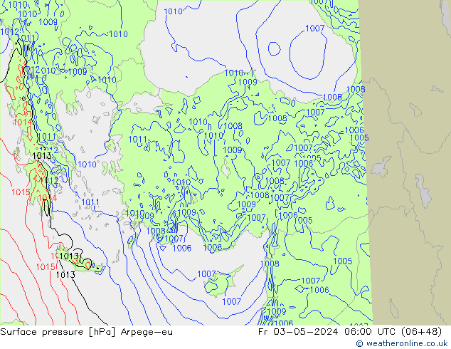 ciśnienie Arpege-eu pt. 03.05.2024 06 UTC