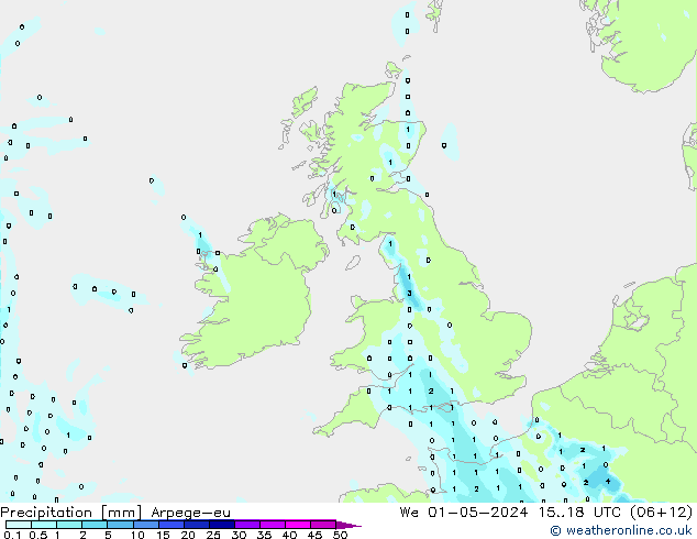 opad Arpege-eu śro. 01.05.2024 18 UTC