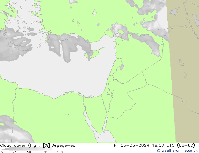 Nubi alte Arpege-eu ven 03.05.2024 18 UTC