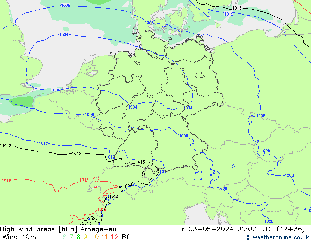 Izotacha Arpege-eu pt. 03.05.2024 00 UTC